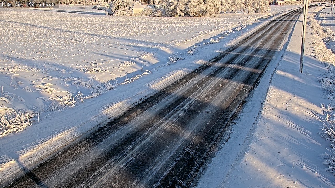 Kelikamerat Kuva Tie 28 Haapavesi, Karsikas, Haapavesi, Pohjois-Pohjanmaa