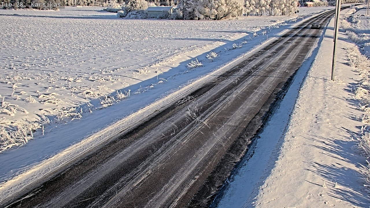 Kelikamerat Kuva Tie 28 Haapavesi, Karsikas, Haapavesi, Pohjois-Pohjanmaa