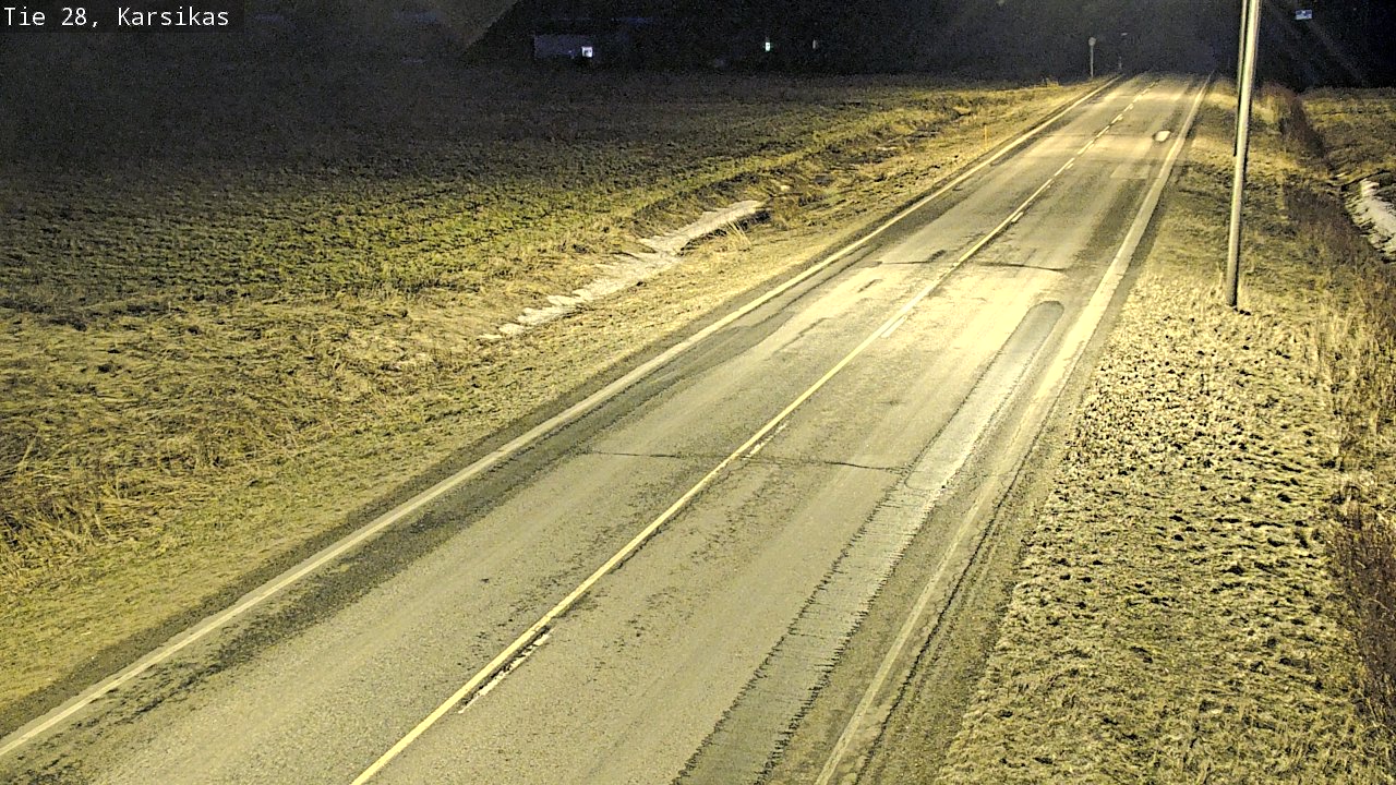 Kelikamerat Kuva Tie 28 Haapavesi, Karsikas, Haapavesi, Pohjois-Pohjanmaa