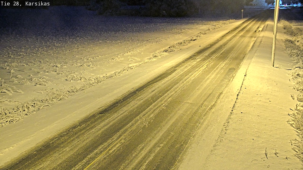 Kelikamerat Kuva Tie 28 Haapavesi, Karsikas, Haapavesi, Pohjois-Pohjanmaa