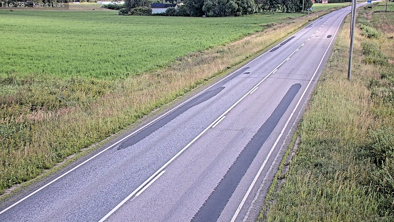 Kelikamerat Kuva Tie 28 Haapavesi, Karsikas, Haapavesi, Pohjois-Pohjanmaa