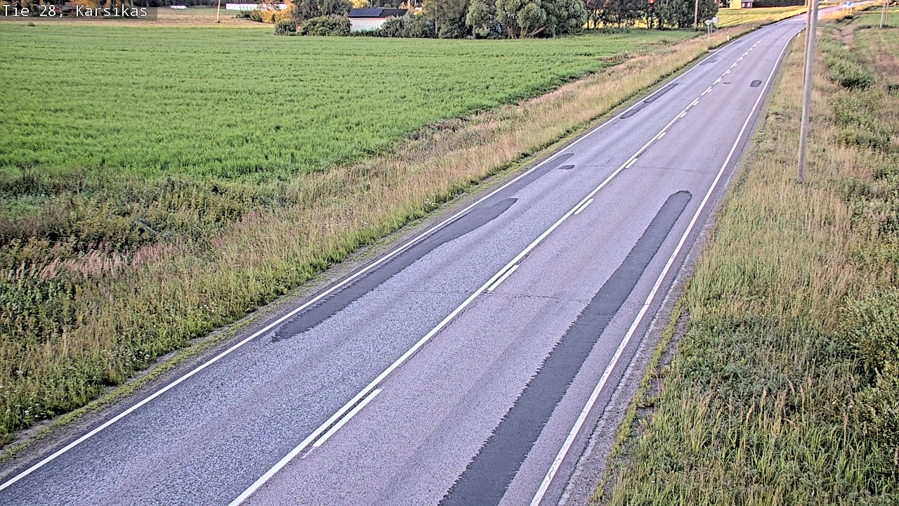 Kelikamerat Kuva Tie 28 Haapavesi, Karsikas, Haapavesi, Pohjois-Pohjanmaa