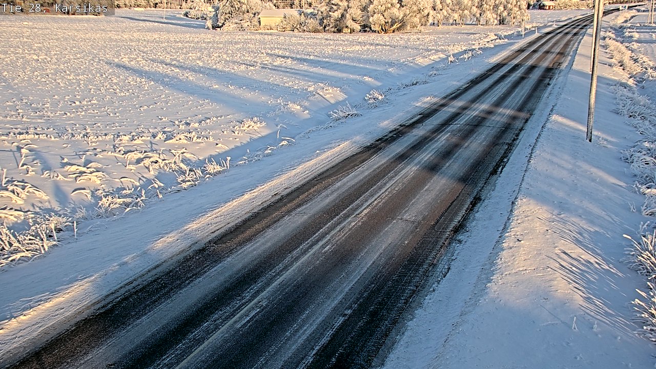 Kelikamerat Kuva Tie 28 Haapavesi, Karsikas, Haapavesi, Pohjois-Pohjanmaa