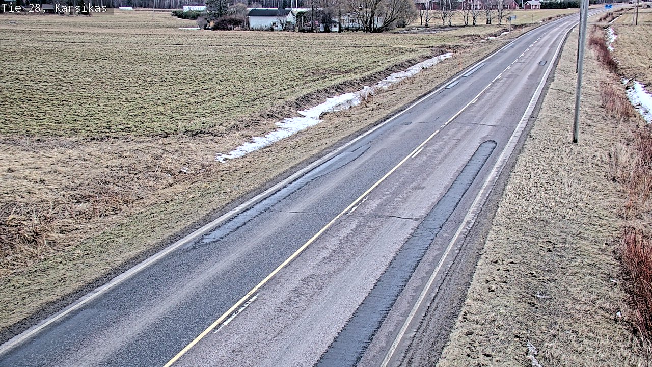 Kelikamerat Kuva Tie 28 Haapavesi, Karsikas, Haapavesi, Pohjois-Pohjanmaa