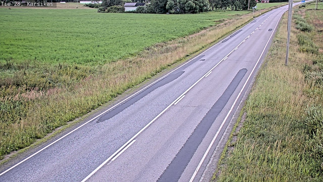 Kelikamerat Kuva Tie 28 Haapavesi, Karsikas, Haapavesi, Pohjois-Pohjanmaa