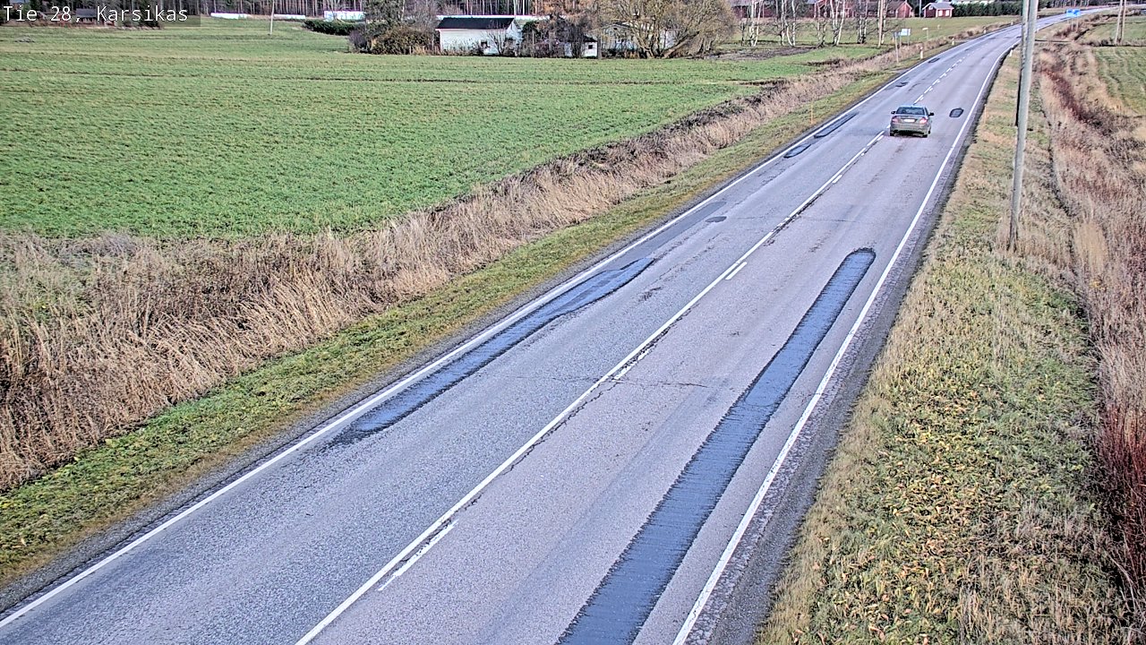 Kelikamerat Kuva Tie 28 Haapavesi, Karsikas, Haapavesi, Pohjois-Pohjanmaa