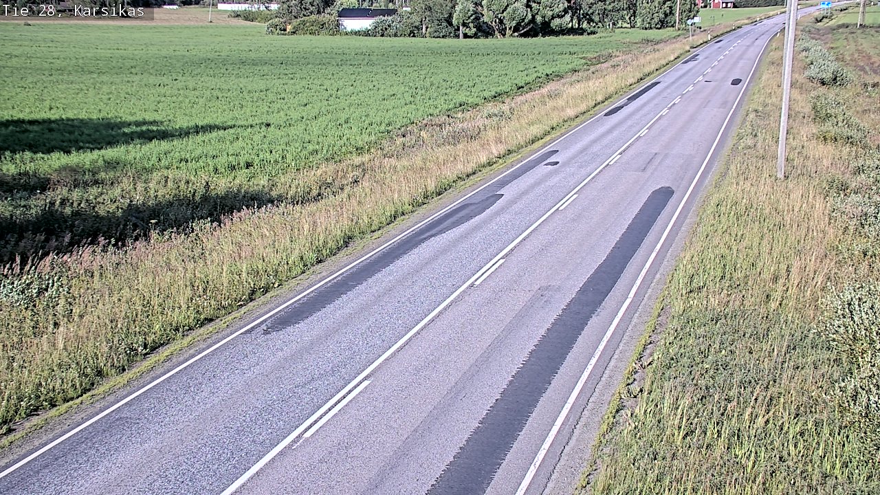 Kelikamerat Kuva Tie 28 Haapavesi, Karsikas, Haapavesi, Pohjois-Pohjanmaa