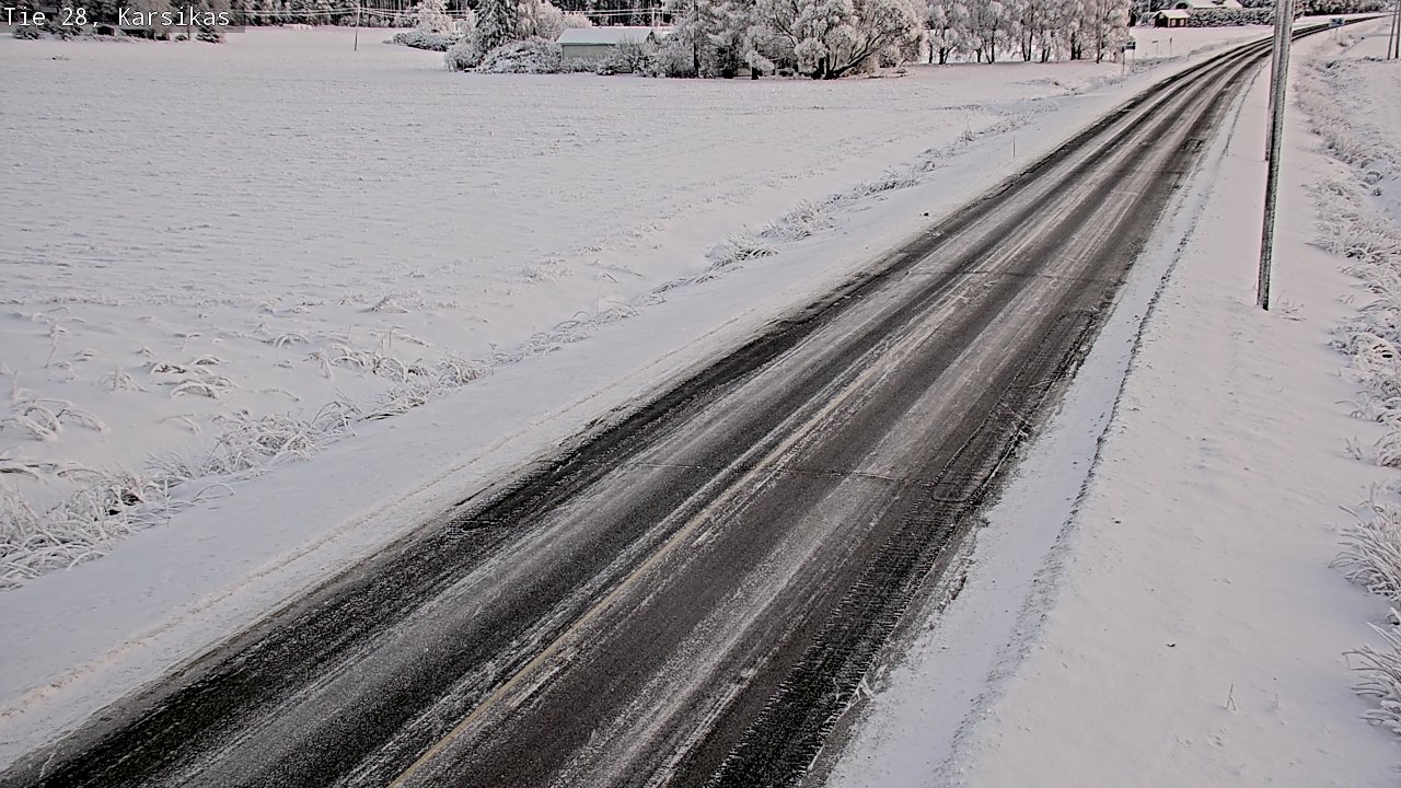 Kelikamerat Kuva Tie 28 Haapavesi, Karsikas, Haapavesi, Pohjois-Pohjanmaa