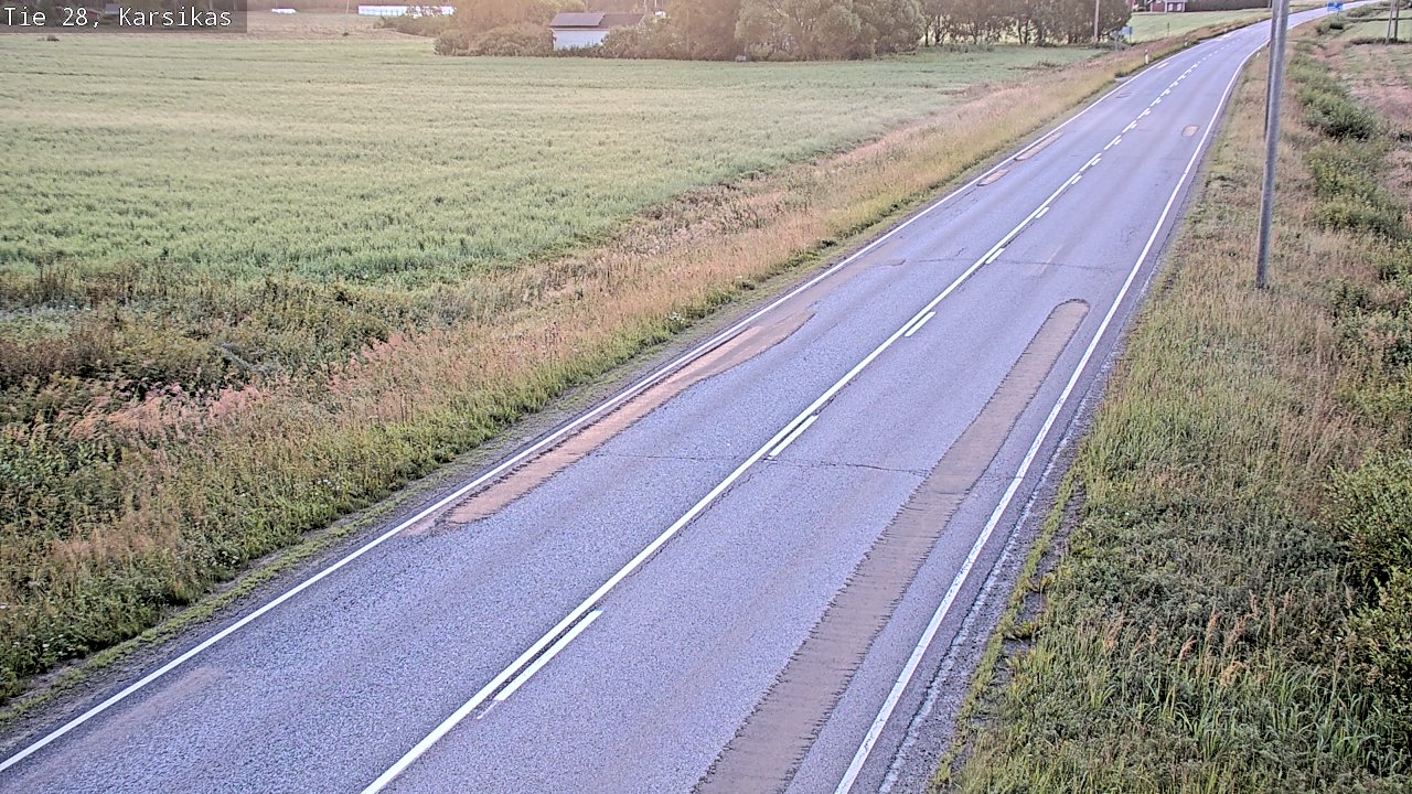 Kelikamerat Kuva Tie 28 Haapavesi, Karsikas, Haapavesi, Pohjois-Pohjanmaa