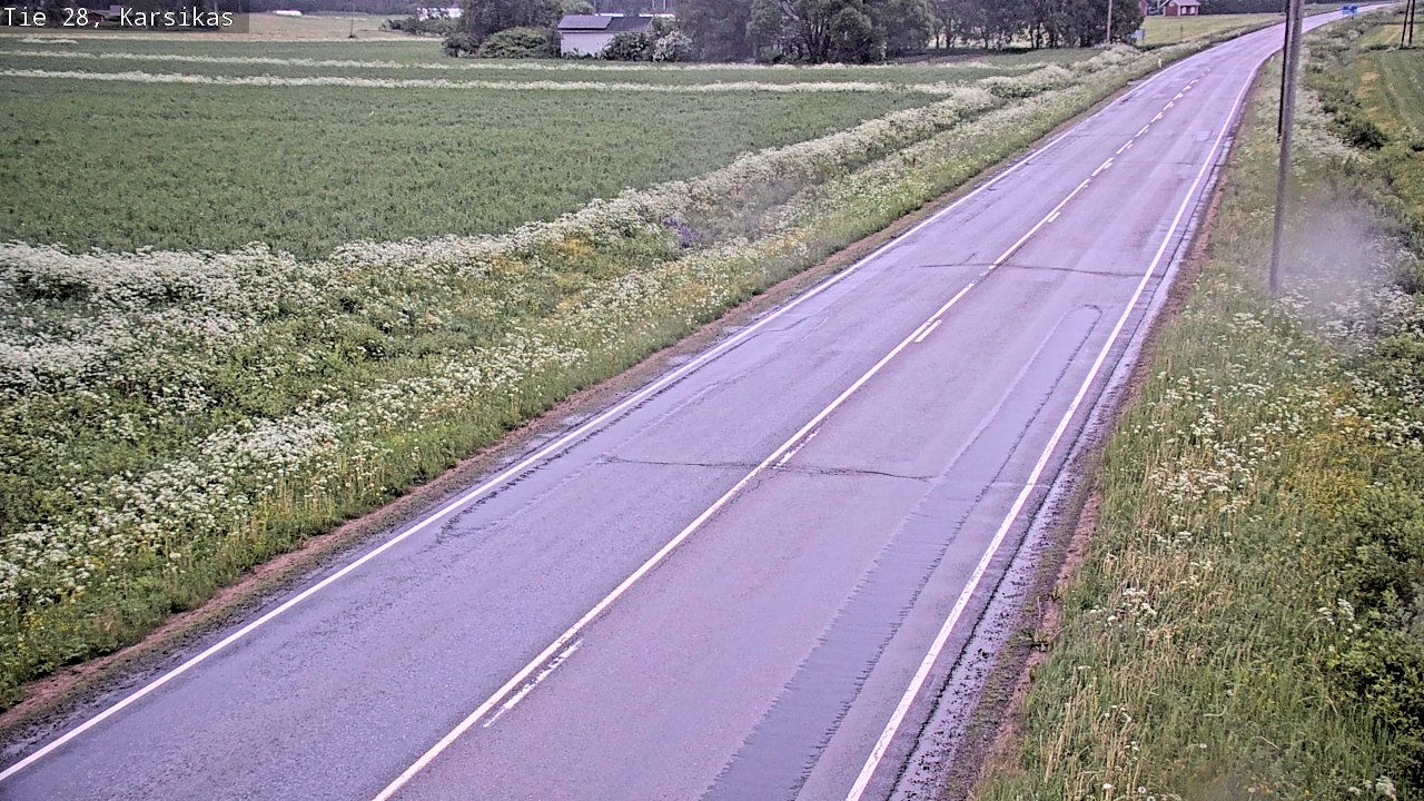 Kelikamerat Kuva Tie 28 Haapavesi, Karsikas, Haapavesi, Pohjois-Pohjanmaa