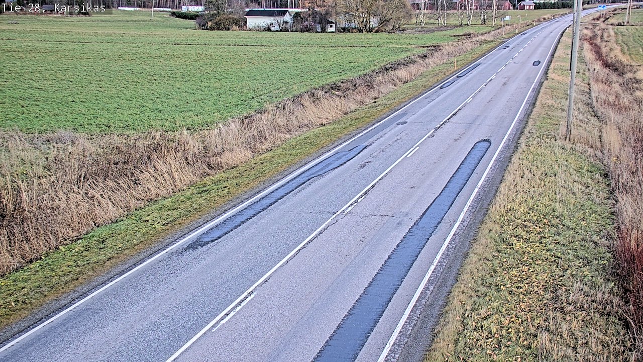 Kelikamerat Kuva Tie 28 Haapavesi, Karsikas, Haapavesi, Pohjois-Pohjanmaa