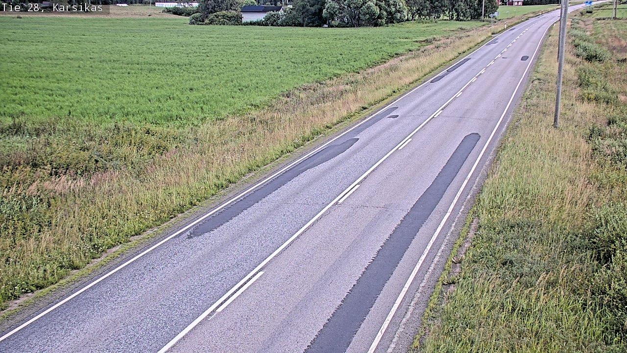 Kelikamerat Kuva Tie 28 Haapavesi, Karsikas, Haapavesi, Pohjois-Pohjanmaa