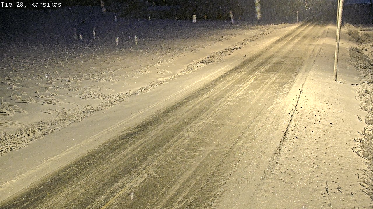 Kelikamerat Kuva Tie 28 Haapavesi, Karsikas, Haapavesi, Pohjois-Pohjanmaa