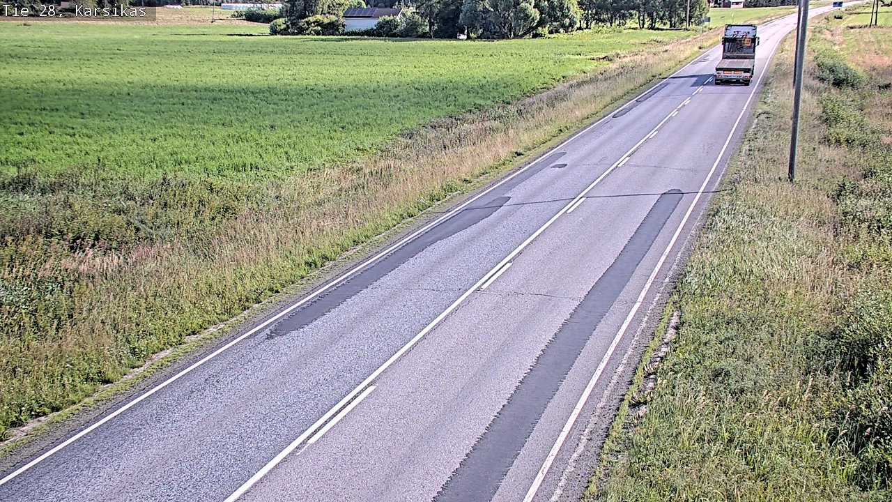 Kelikamerat Kuva Tie 28 Haapavesi, Karsikas, Haapavesi, Pohjois-Pohjanmaa