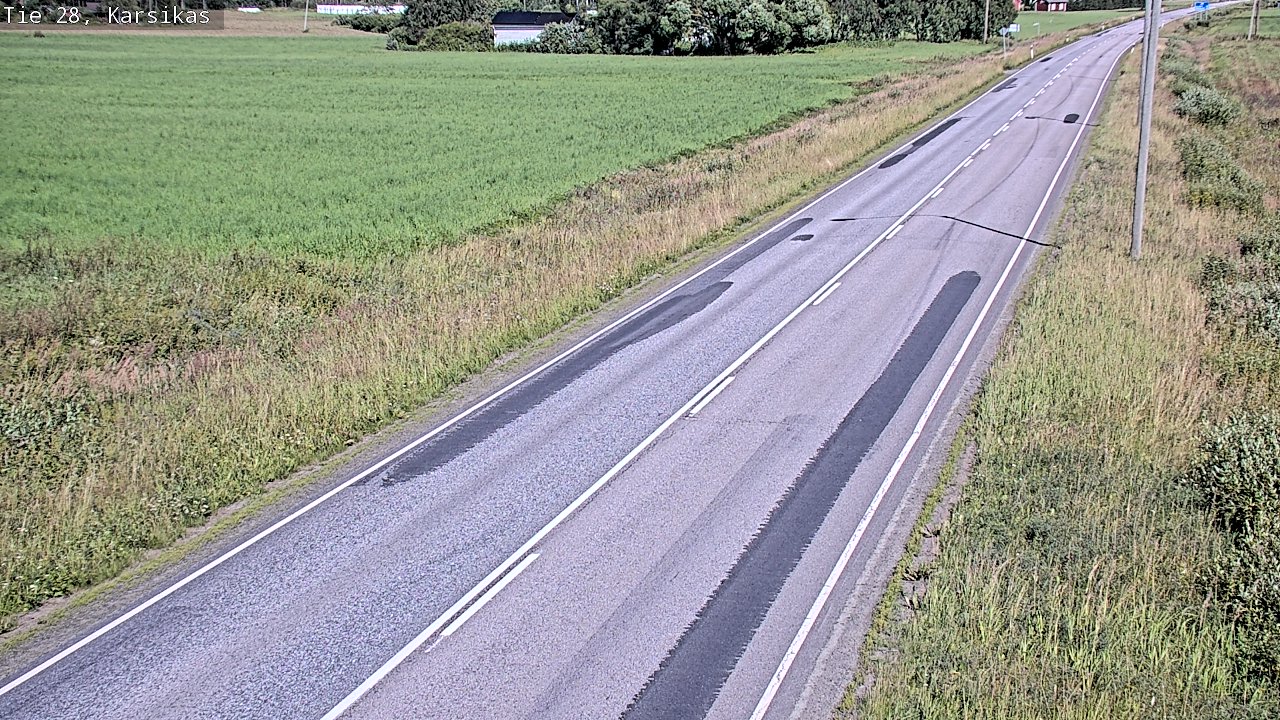 Kelikamerat Kuva Tie 28 Haapavesi, Karsikas, Haapavesi, Pohjois-Pohjanmaa