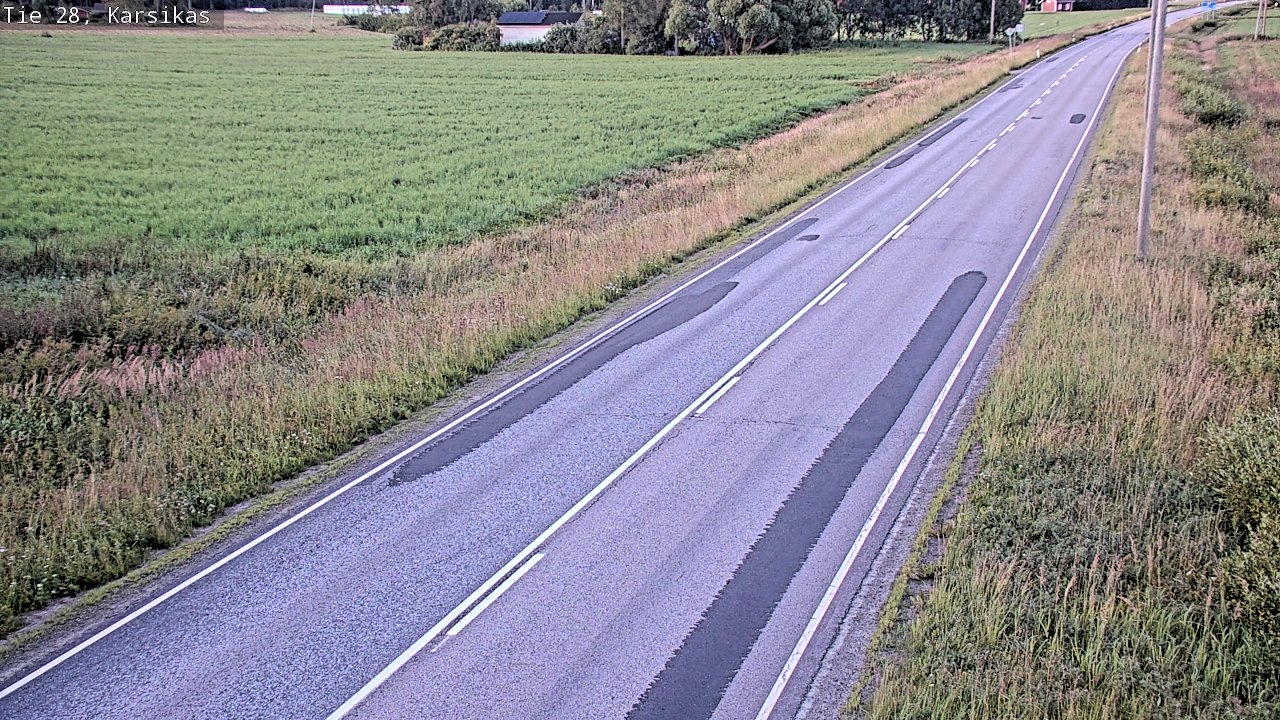 Kelikamerat Kuva Tie 28 Haapavesi, Karsikas, Haapavesi, Pohjois-Pohjanmaa