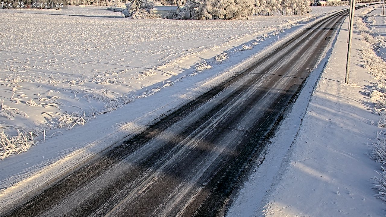Kelikamerat Kuva Tie 28 Haapavesi, Karsikas, Haapavesi, Pohjois-Pohjanmaa