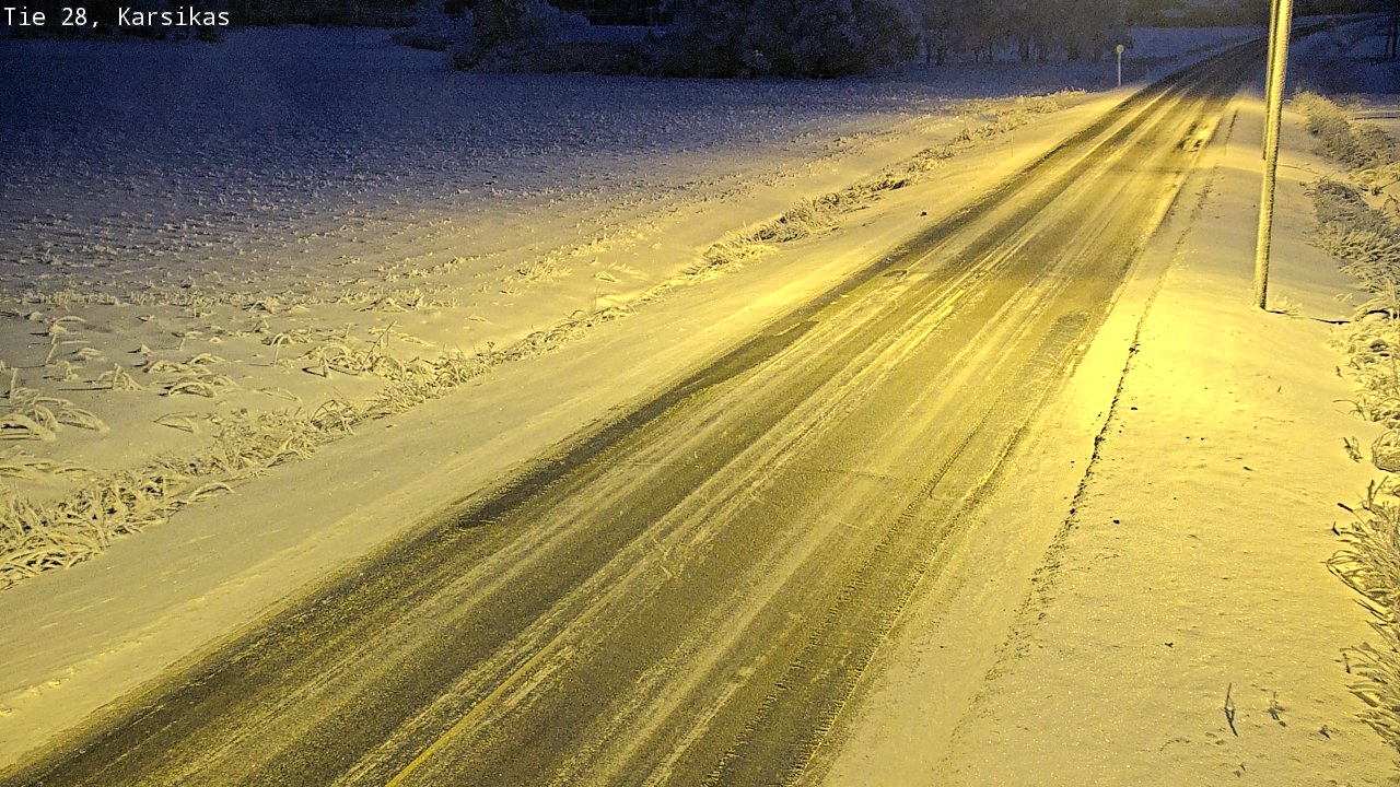 Kelikamerat Kuva Tie 28 Haapavesi, Karsikas, Haapavesi, Pohjois-Pohjanmaa