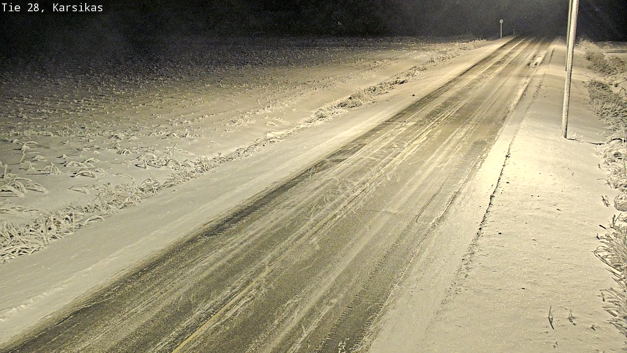 Kelikamerat Kuva Tie 28 Haapavesi, Karsikas, Haapavesi, Pohjois-Pohjanmaa