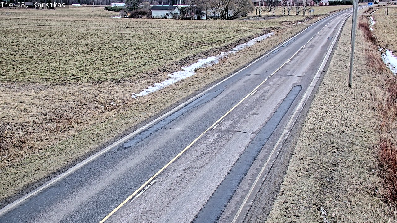 Kelikamerat Kuva Tie 28 Haapavesi, Karsikas, Haapavesi, Pohjois-Pohjanmaa