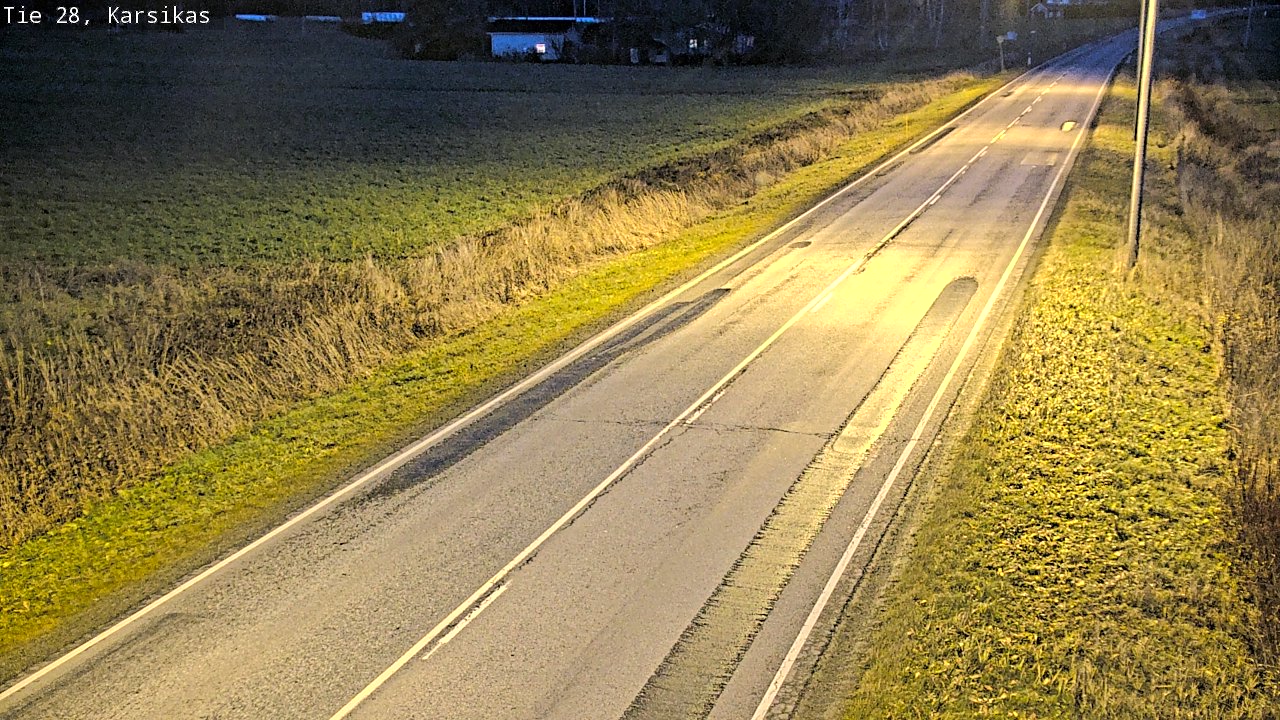 Kelikamerat Kuva Tie 28 Haapavesi, Karsikas, Haapavesi, Pohjois-Pohjanmaa