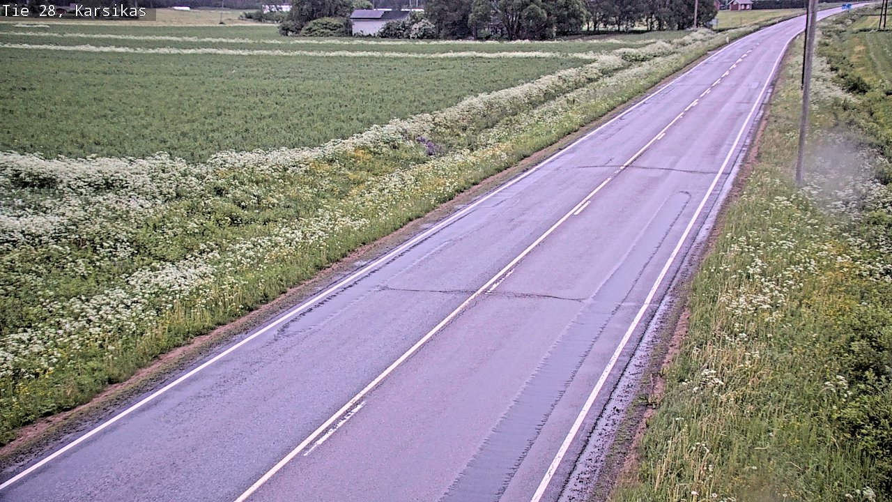 Kelikamerat Kuva Tie 28 Haapavesi, Karsikas, Haapavesi, Pohjois-Pohjanmaa