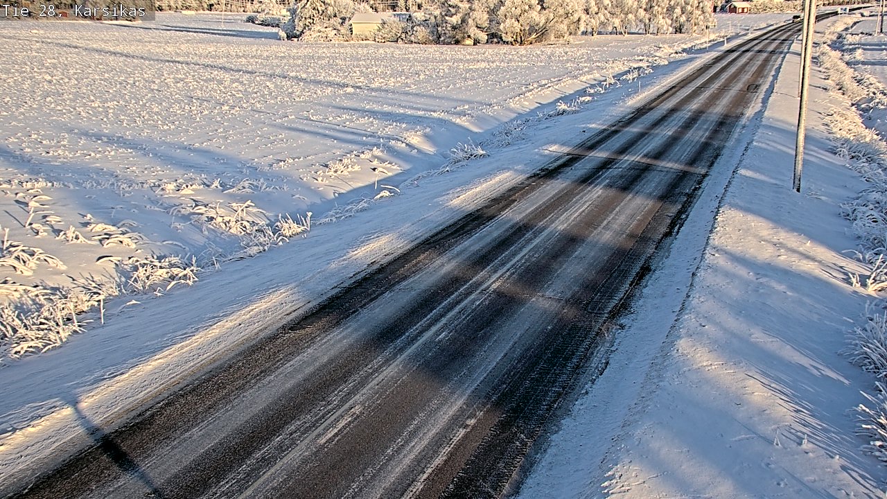 Kelikamerat Kuva Tie 28 Haapavesi, Karsikas, Haapavesi, Pohjois-Pohjanmaa