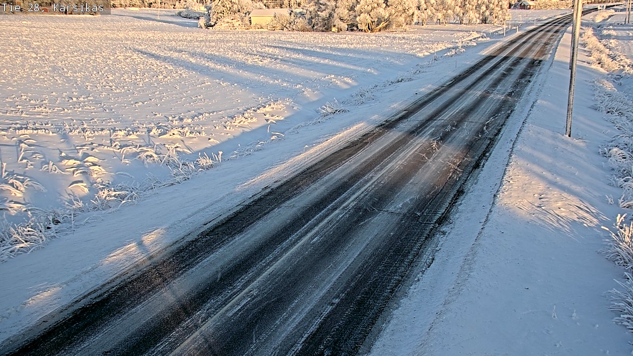 Kelikamerat Kuva Tie 28 Haapavesi, Karsikas, Haapavesi, Pohjois-Pohjanmaa