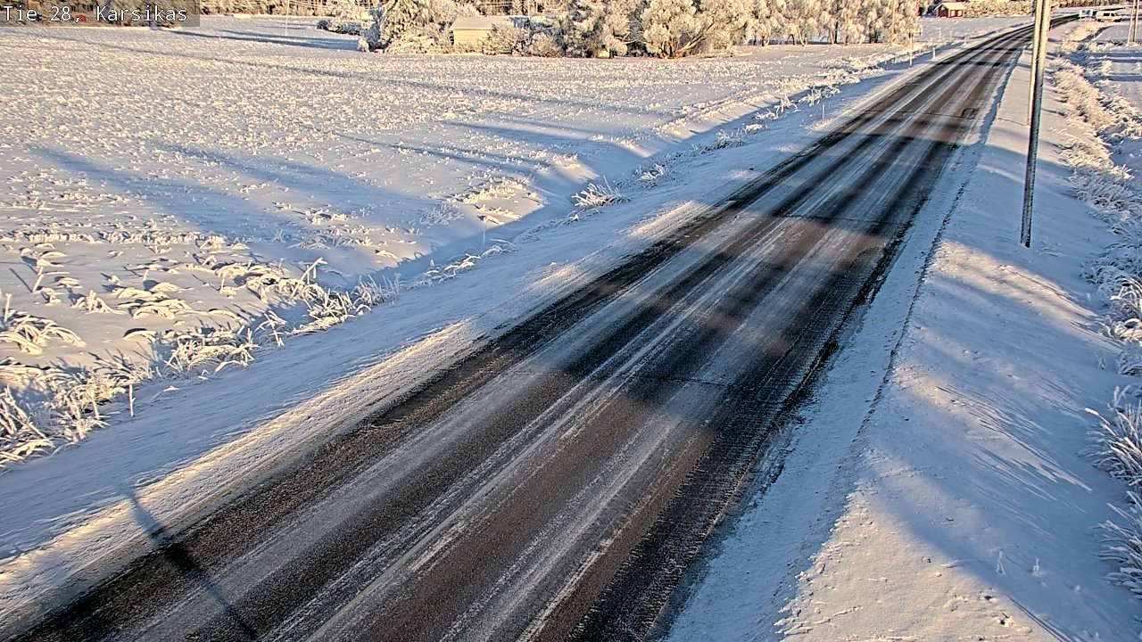 Kelikamerat Kuva Tie 28 Haapavesi, Karsikas, Haapavesi, Pohjois-Pohjanmaa