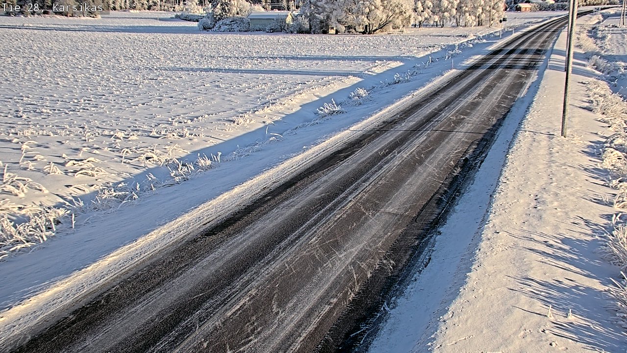 Kelikamerat Kuva Tie 28 Haapavesi, Karsikas, Haapavesi, Pohjois-Pohjanmaa