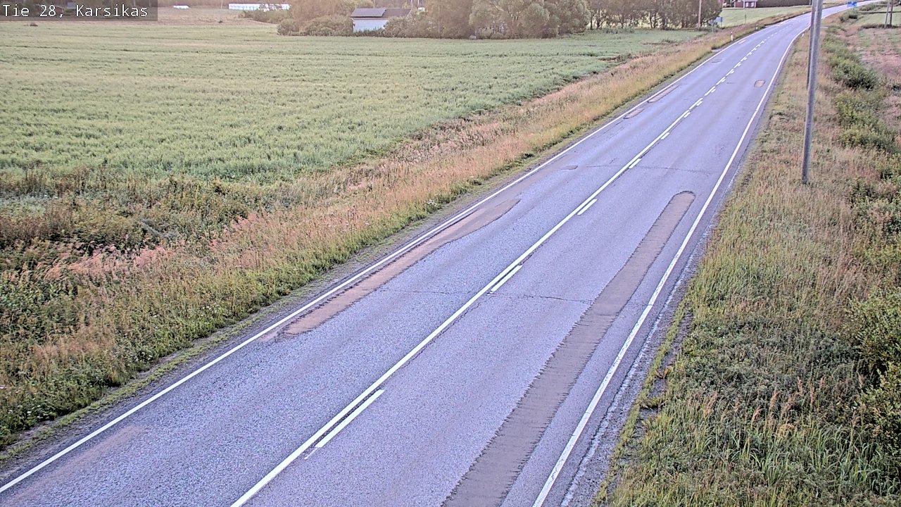 Kelikamerat Kuva Tie 28 Haapavesi, Karsikas, Haapavesi, Pohjois-Pohjanmaa