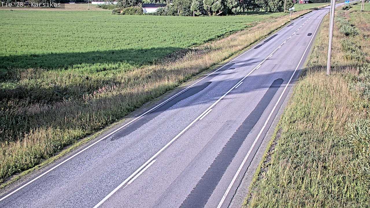 Kelikamerat Kuva Tie 28 Haapavesi, Karsikas, Haapavesi, Pohjois-Pohjanmaa