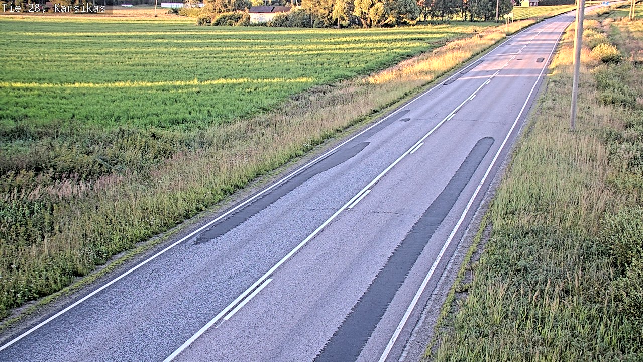 Kelikamerat Kuva Tie 28 Haapavesi, Karsikas, Haapavesi, Pohjois-Pohjanmaa
