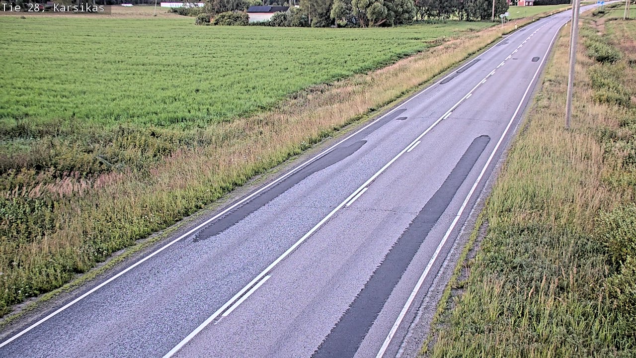 Kelikamerat Kuva Tie 28 Haapavesi, Karsikas, Haapavesi, Pohjois-Pohjanmaa