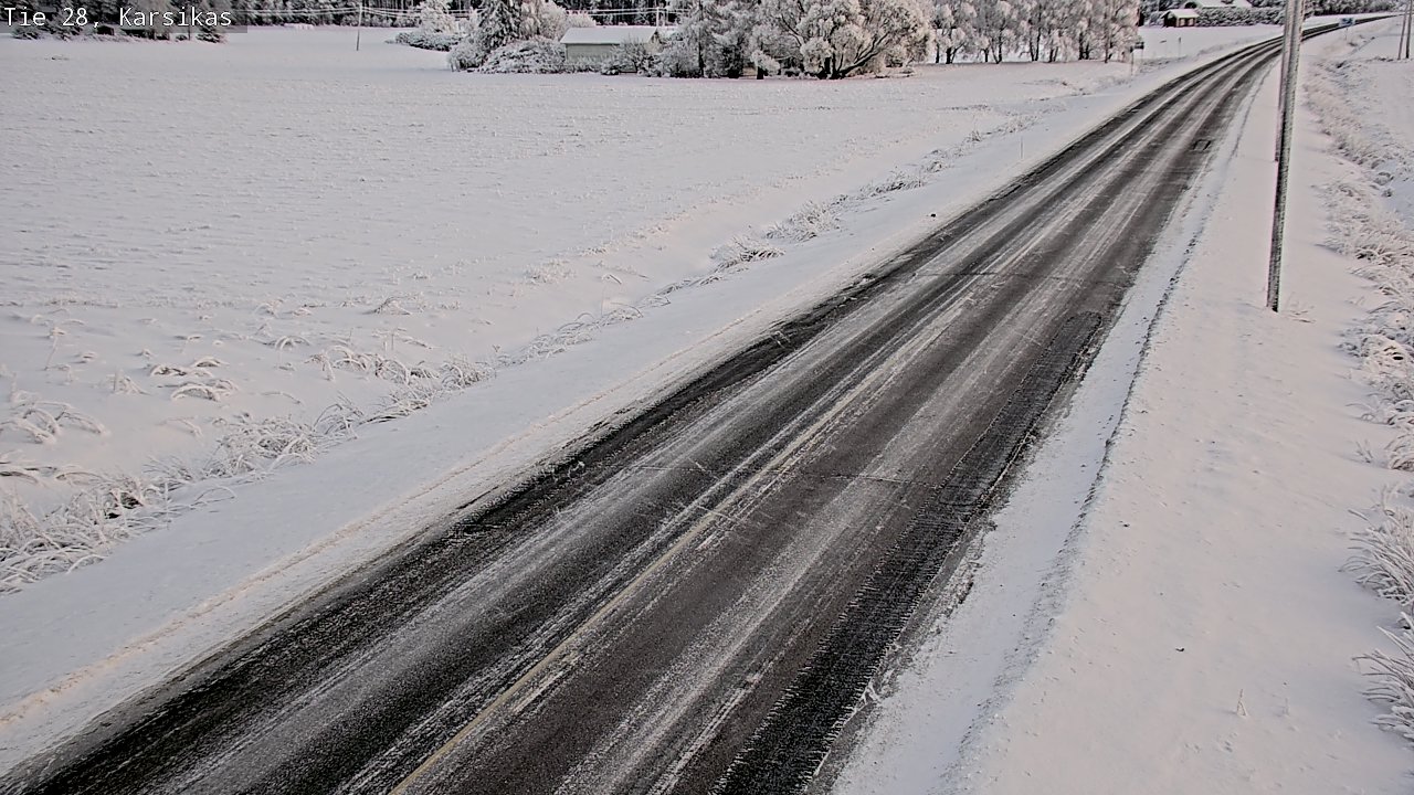 Kelikamerat Kuva Tie 28 Haapavesi, Karsikas, Haapavesi, Pohjois-Pohjanmaa