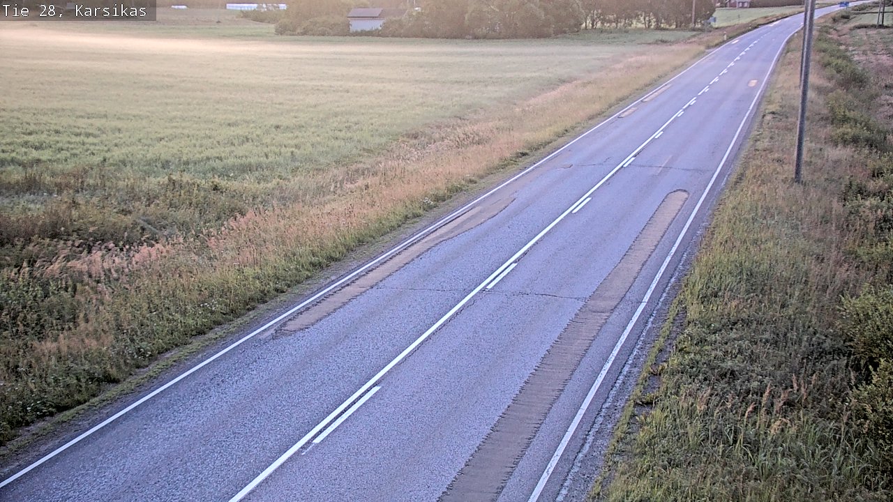 Kelikamerat Kuva Tie 28 Haapavesi, Karsikas, Haapavesi, Pohjois-Pohjanmaa