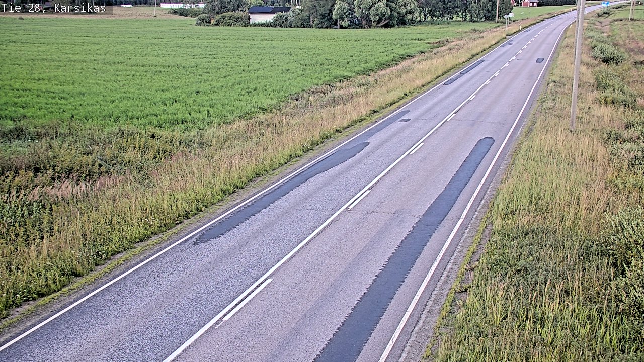 Kelikamerat Kuva Tie 28 Haapavesi, Karsikas, Haapavesi, Pohjois-Pohjanmaa