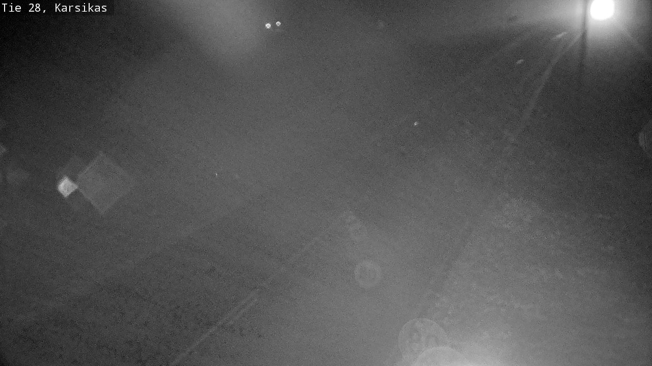 Weather Camera Image Road 28 Haapavesi, Karsikas, Haapavesi, Pohjois-Pohjanmaa