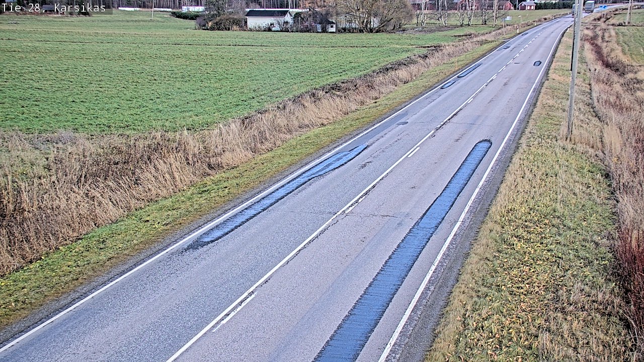 Kelikamerat Kuva Tie 28 Haapavesi, Karsikas, Haapavesi, Pohjois-Pohjanmaa