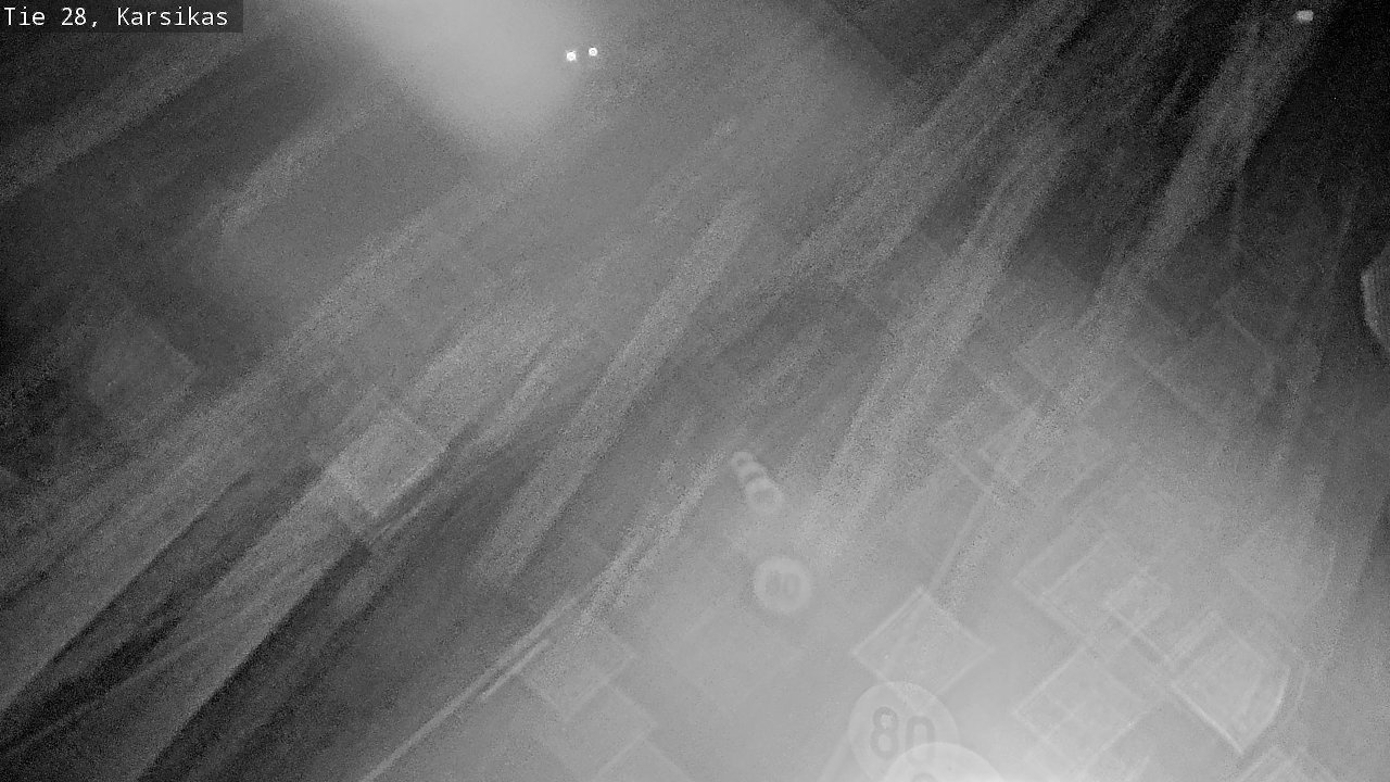 Weather Camera Image Väg 28 Haapavesi, Karsikas, Haapavesi, Pohjois-Pohjanmaa