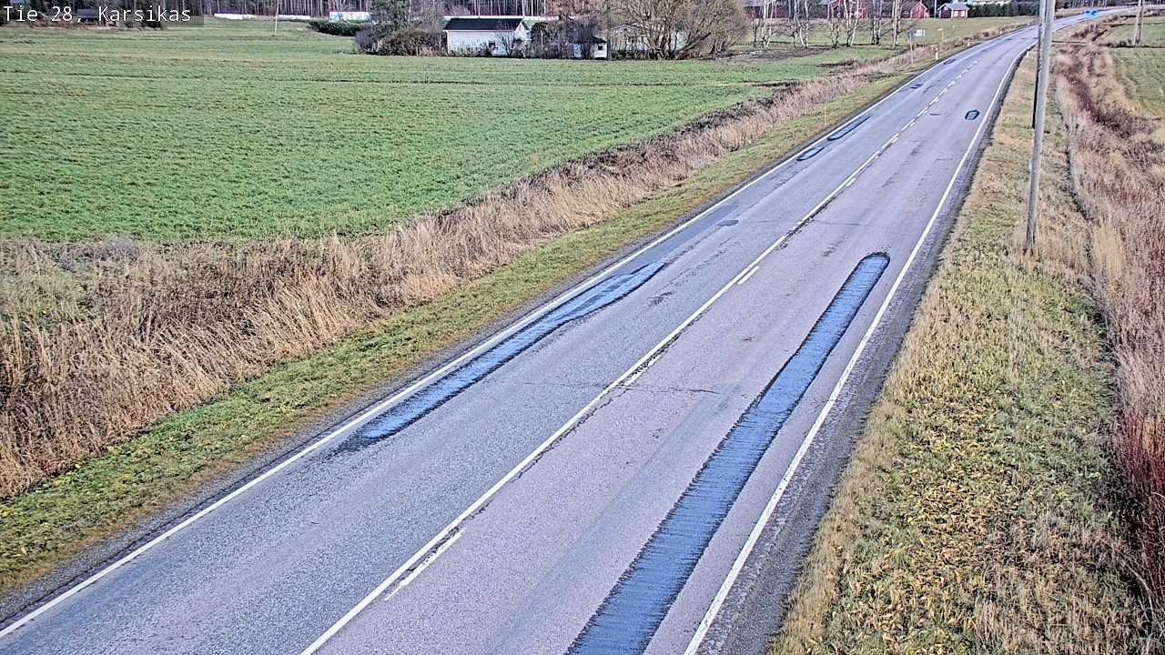 Kelikamerat Kuva Tie 28 Haapavesi, Karsikas, Haapavesi, Pohjois-Pohjanmaa