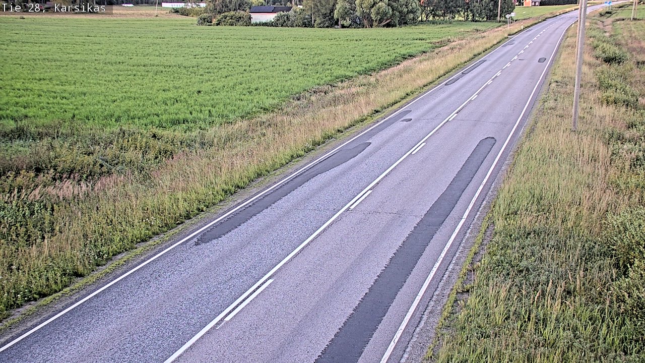 Kelikamerat Kuva Tie 28 Haapavesi, Karsikas, Haapavesi, Pohjois-Pohjanmaa