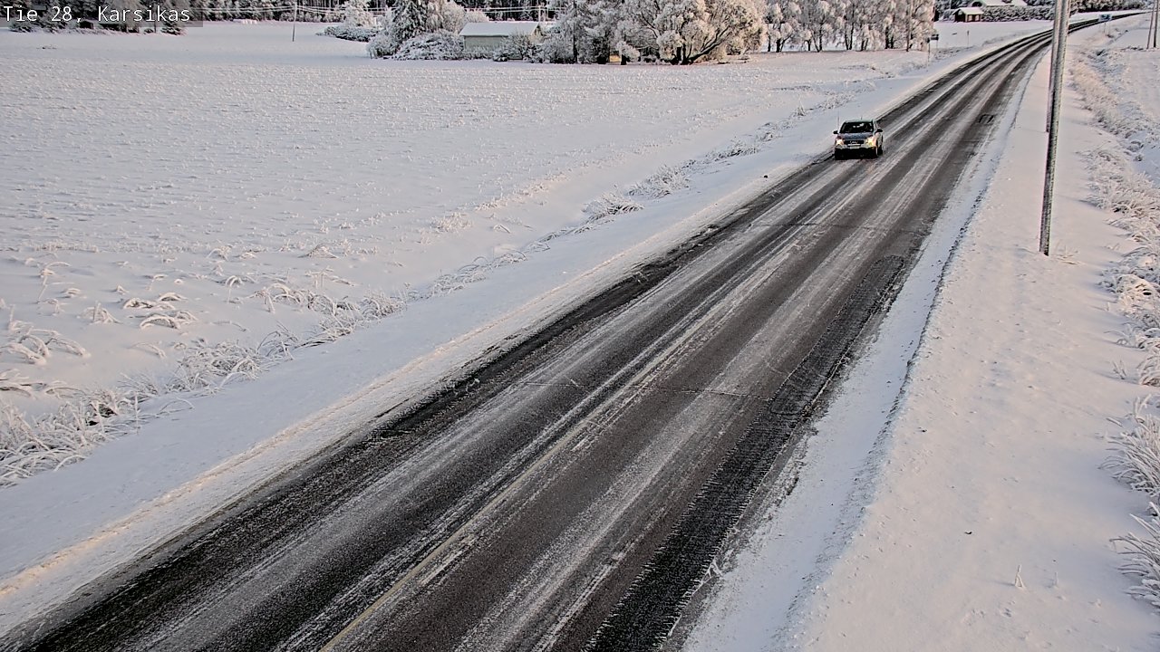 Kelikamerat Kuva Tie 28 Haapavesi, Karsikas, Haapavesi, Pohjois-Pohjanmaa