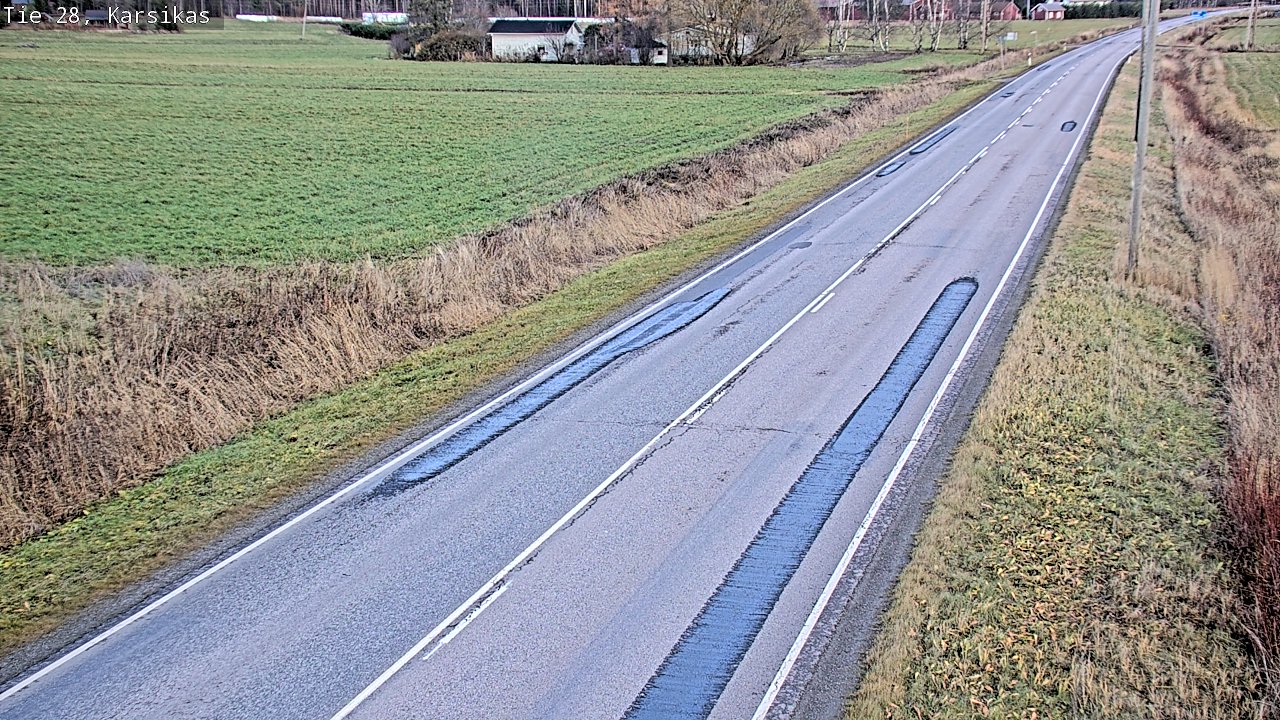 Kelikamerat Kuva Tie 28 Haapavesi, Karsikas, Haapavesi, Pohjois-Pohjanmaa