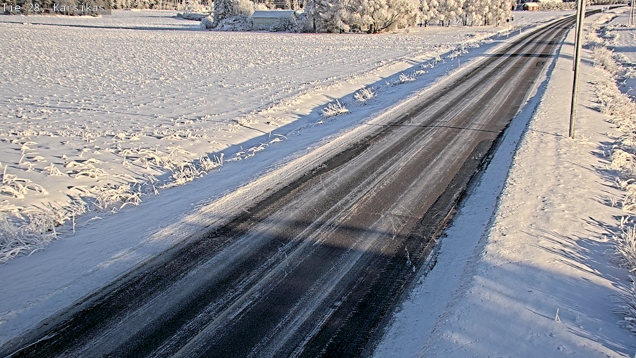 Kelikamerat Kuva Tie 28 Haapavesi, Karsikas, Haapavesi, Pohjois-Pohjanmaa