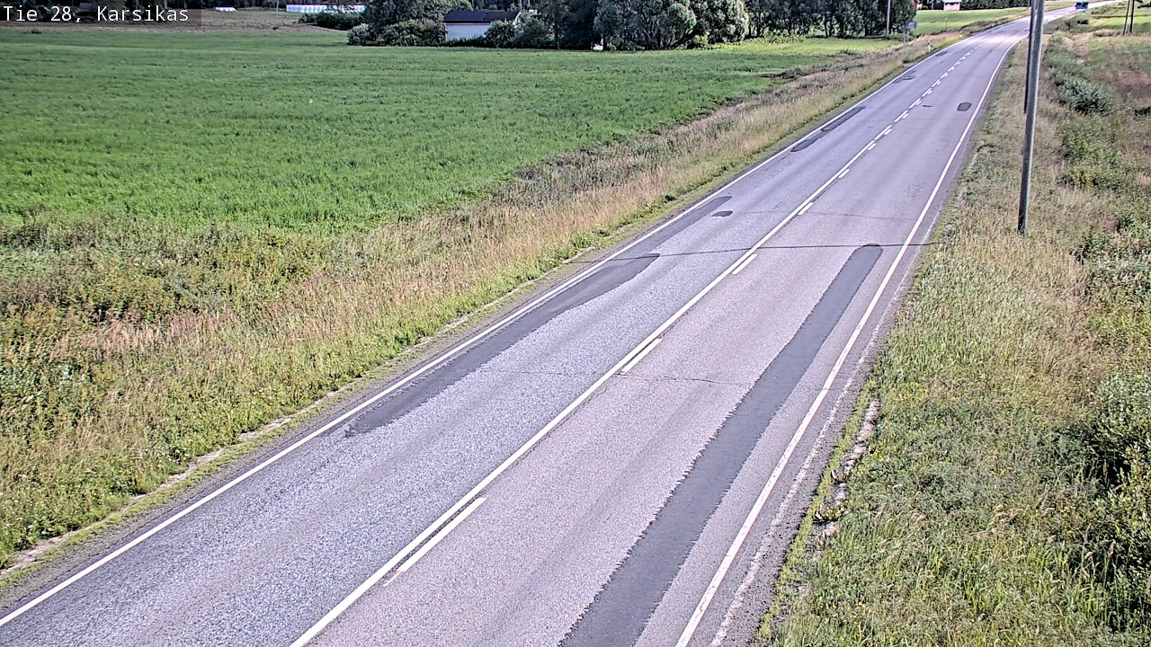 Kelikamerat Kuva Tie 28 Haapavesi, Karsikas, Haapavesi, Pohjois-Pohjanmaa