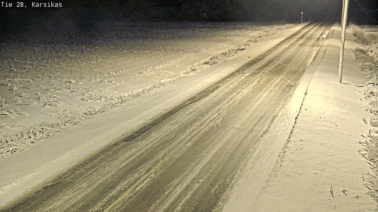 Kelikamerat Kuva Tie 28 Haapavesi, Karsikas, Haapavesi, Pohjois-Pohjanmaa