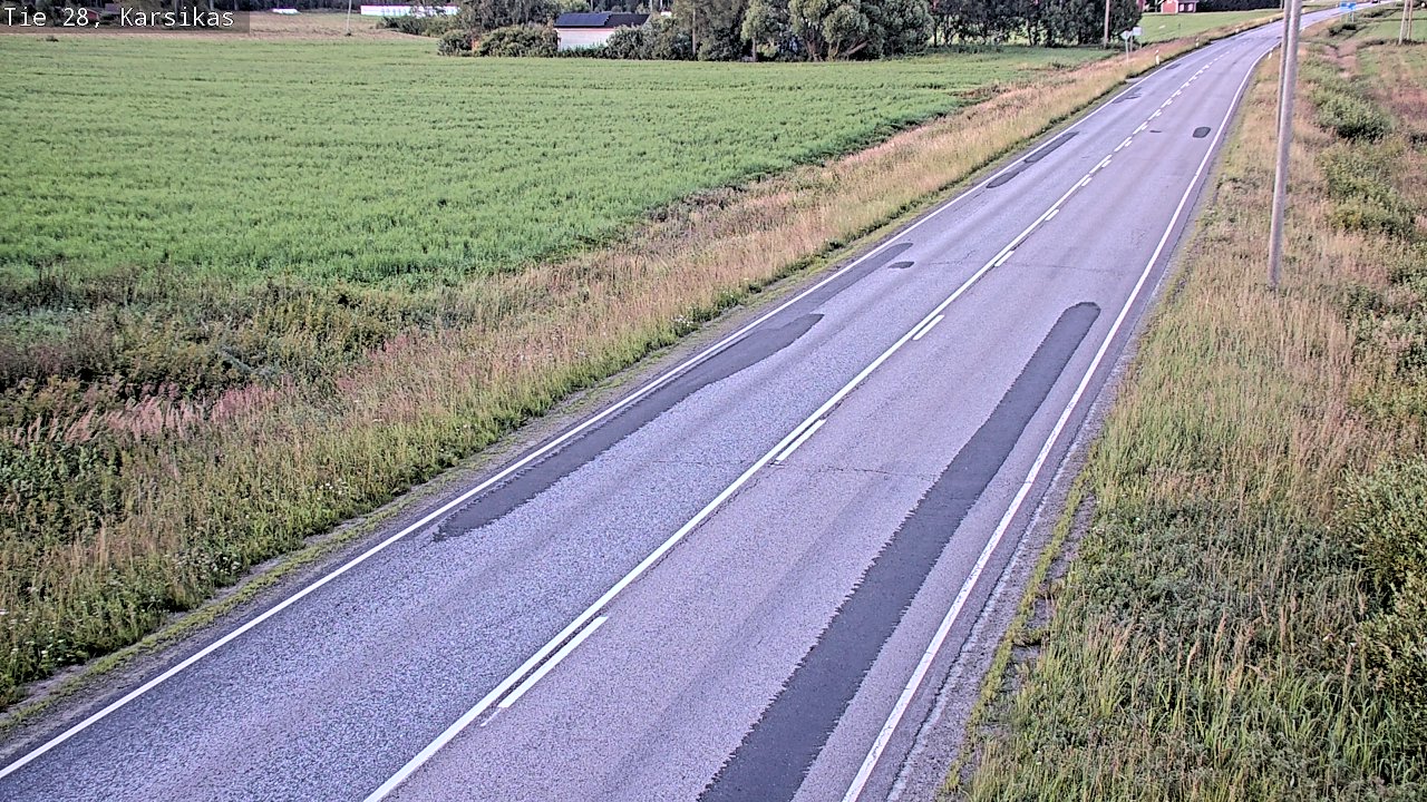 Kelikamerat Kuva Tie 28 Haapavesi, Karsikas, Haapavesi, Pohjois-Pohjanmaa