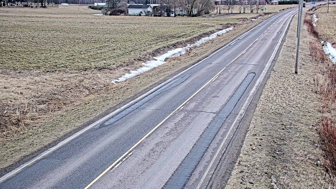 Kelikamerat Kuva Tie 28 Haapavesi, Karsikas, Haapavesi, Pohjois-Pohjanmaa