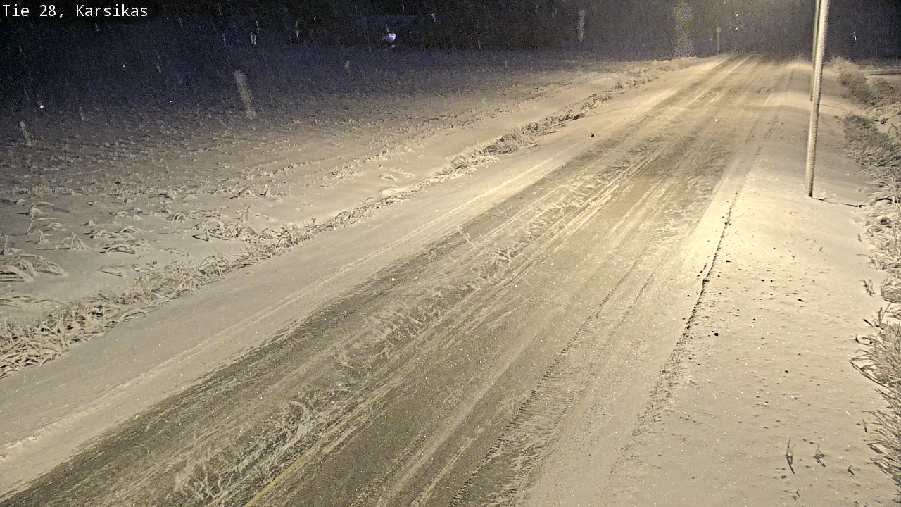 Kelikamerat Kuva Tie 28 Haapavesi, Karsikas, Haapavesi, Pohjois-Pohjanmaa